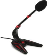 Varr-VGMD2-microfoon-Zwart-Rood-Tafelmicrofoon