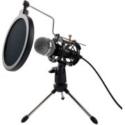 Varr VGMSB microfoon Zwart Tafelmicrofoon