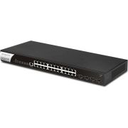 Draytek-Vigor-G2280x-Managed-Gigabit-Ethernet-10-100-1000-1U-Zwart-Staal-netwerk-switch