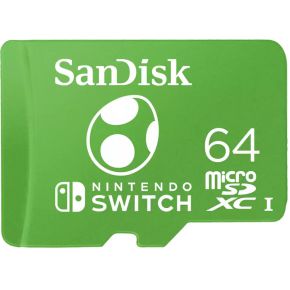 SanDisk Nintendo Switch 64GB MicroSDXC Geheugenkaart