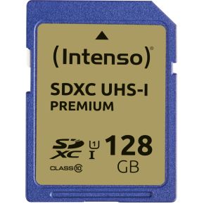 Image of Intenso Premium SDXC-kaart 128 GB Class 10, UHS-I