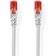 Nedis CCGL85200WT05 CAT6-kabel RJ45 Male RJ4 netwerkkabel Wit 0,5 m U/UTP (UTP)