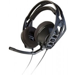 Image of Gaming headset 3.5 mm jackplug Kabelgebonden, Stereo Plantronics Rig 500 Over Ear Grijs (metallic)
