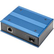 Digitus DN-652103-1 netwerk media converter 1000 Mbit/s Multimode, Single-mode Zwart, Blauw