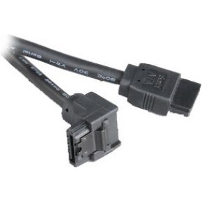 Image of Akasa SATA 3 Kabel 50cm gewinkelt / gerade - blac