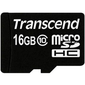 Transcend MicroSDHC 16GB Class 10 - [TS16GUSDHC10]