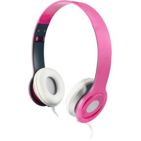 Image of Ewent EW3575 headphone foldable pink