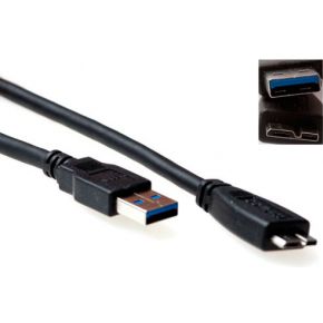 Image of ACT USB 3.0 aansluitkabel USB A male - Micro USB B male