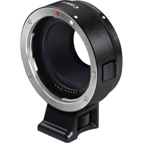 Image of Canon EF-EOS M mount adapter voor EF lenzen op een EOS M camera