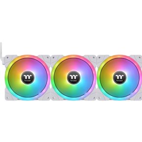 Thermaltake SWAFAN EX12 RGB PC Cooling Fan White TT Premium Ed