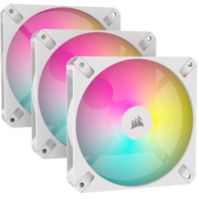 Corsair iCUE AR120 Digital RGB PWM Fan Wit, Triple Pack, 120mm
