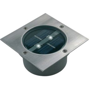 Image of LED-grondspot op zonne-energie, vierkant