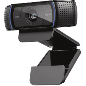 Image of Full HD-webcam 1920 x 1080 pix Logitech HD Pro Webcam C920 Klemhouder