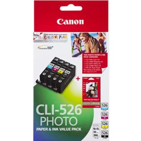 Image of Canon CLI-526 C/M/Y/BK