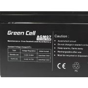 Green-Cell-AGM-Battery-12V-12Ah-Batterie-12-000-mAh-Sealed-Lead-Acid-VRLA-
