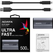 ADATA-SE880-500-GB-Wifi-Grijs-externe-SSD