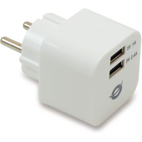 Image of Conceptronic 2-poorts USB-lader 3.4A