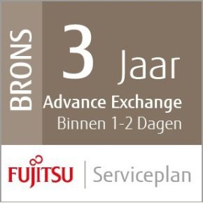 Image of Fujitsu 3 Year Bronze Service Plan, Exchange within 1-2 days