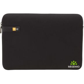 Megekko Branded Case Logic Laps laptop sleeve, zwart, 14.0"