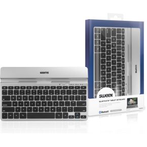 Image of Bluetooth Keyboard Draagbaar Engels (UK) Zilver/Zwart