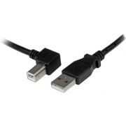 Startech-1m-USB-2-0-A-to-Left-Angle-B-Cable-M-M