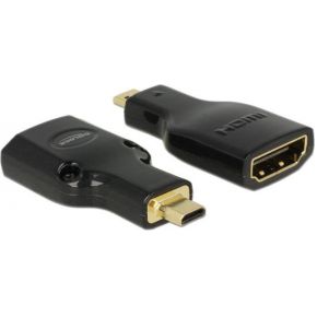 Image of DeLOCK HDMI Micro-D/HDMI-A, M/F, 4K