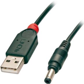 Image of Lindy 1.5m USB A/4.8mm DC