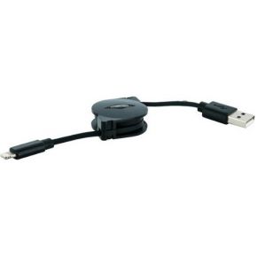 Image of Schwaiger LKR090L533 0.9m USB A Lightning USB-kabel