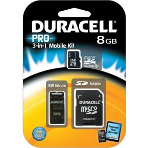 Image of Duracell 8GB MicroSDHC