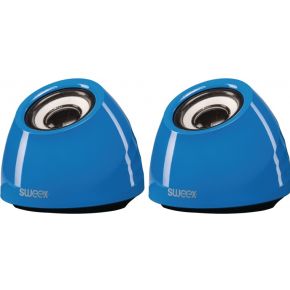 Image of 2.0 speakerset USB voeding 2x 3 W draagbaar blauw