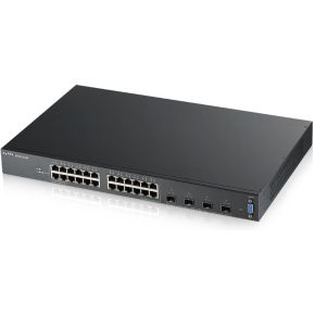 Image of ZyXEL XGS2210-28 Managed L2 Gigabit Ethernet (10/100/1000) 1U Zwart