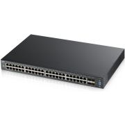 ZyXEL XGS2210-52 Managed L2 Gigabit Ethernet (10/100/1000) 1U Zwart netwerk switch