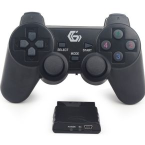 Image of Gembird JPD-WDV-01 Gamepad PC,Playstation 2,Playstation 3 Zwart game controller