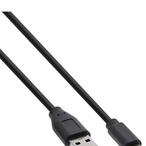 Image of InLine 35712 2m USB A USB C Zwart USB-kabel