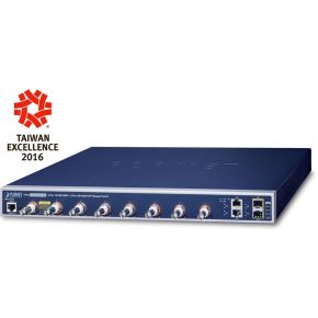Image of Planet LRP-822CS Managed Power over Ethernet (PoE) 1U Zwart netwerk-switch