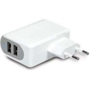 Image of Port Designs WALL CHARGER 2 USB + LIGHTNING