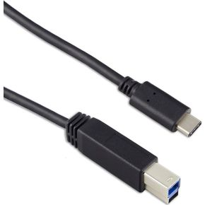 Image of Targus ACC924EUX 1m USB C USB B Zwart USB-kabel
