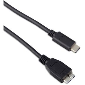 Image of Targus ACC925EUX 1m USB C Micro-USB B Zwart USB-kabel