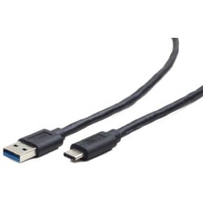 Image of Gembird CCP-USB3-AMCM-1M 1m USB C USB A Zwart USB-kabel