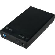 LogiLink UA0276 3.5" SATA opslagbehuizing USB Zwart