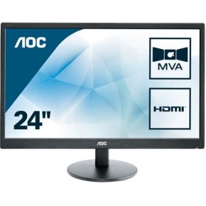 Image of AOC M2470SWH 23.6"" Black Full HD LED display