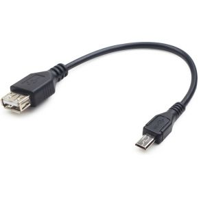 Image of Gembird USB A - Micro-USB B, 0.15m