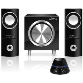 Image of 3-Channel Speakers 2.1 Set, black