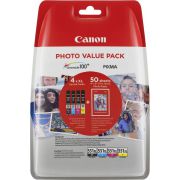 Canon CLI-551XL Photo Value Pack C/M/Y/BK PP-201 10x15 cm 50 bl.