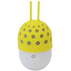 Image of Conceptronic Wireless waterproof Bluetooth LED Speaker geel