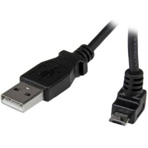 StarTech.com 1 m micro USB-kabel A-naar-micro-B met opwaartse hoek
