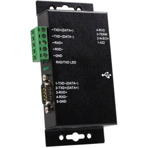 StarTech.com 1-poort Metalen Industriële USB naar RS422/485 Seriële Adapter met Isolatie