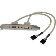StarTech-com-2-poort-USB-A-Vrouwelijke-Adapter-Slotplaatje