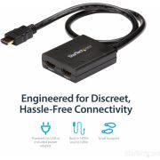 StarTech-com-4K-HDMI-2-poorts-videosplitter-1x2-HDMI-splitter-Gevoed-door-USB-kabel-of-voedingsadapt