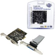LogiLink-PC0033-PCIe-uitbreidingskaart-2x-serial-1x-parallel